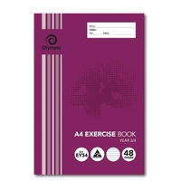 Exercise Books A4 48 Page Qld Year 3/4 Pack 20 Olympic 140747 EY34 queensland only
