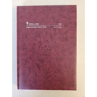  Appointment Diary 2026 140.P78-26 A4 Day 15 min 6am-8pm Day to page 1/4 hourly 10250553