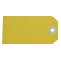 Shipping Tags size 4 108x54mm Yellow Box 1000 Manilla Avery 14140 no string