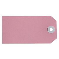 Shipping Tags size 4 108x54mm Pink Box 1000 Manilla Avery 14150 no string