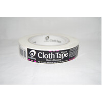 Tape Bookbinding Cloth Wotan 25x25m White roll #141705