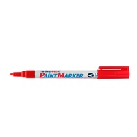 Paint Marker 1.2mm Line Artline 440 Red Each