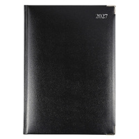 Diary 2027 Bonded Leather A4 149.B99-27 Day to page Management 8am - 6pm 1/2 hourly 