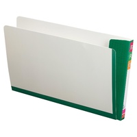 Fullvue Shelf Lateral File White Avery 165715DGR Green Tab & Spine box 100 Foolscap 