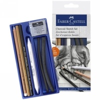 Pencil Charcoal sketching set Faber PITT CLASSIC 18-114002