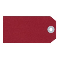 Shipping Tags size 8 80x160mm Red box 1000 Manilla Avery 18110 no string