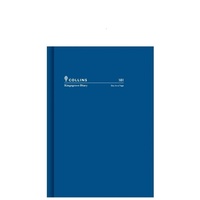 Diary 2024 Kingsgrove A5 1 Day to a Page BLUE 181.P59-24 7am-8pm, 1 hourly #818792