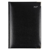Diary 2027 Bonded Leather A5 189.B99-27 Day to page Management 7am - 8pm 1/2 hour 