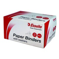 Paper Binders steel 38mm 646 box 200 Split pin fasteners Esselte 42691 