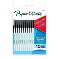 Pen Kilometrico BP box 10 Medium Black Ballpoint Pens #2179231 10504727