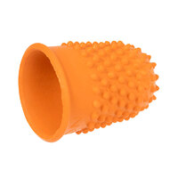 Thimblette Size  00 - 14mm Box 10  Rubber Finger Cones #23520303 REXEL