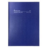 Diary 2027 Kingsgrove A4 2 Days to a Page 241.P59-27 8am-5pm, 1 hourly 241p59 BLUE 