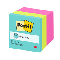 Post it Note 76x76mm CUBE 2027-RCR 400 sheets Original Adhesive # 7100254000 POST-IT