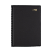 Diary 2027 Belmont 287.V99-27 A52 287 BLACK 2 Days to a Page 8am-5pm 1 hour Collins