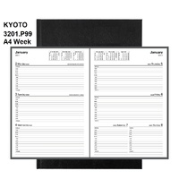 Diary 2027 Kyoto A4 3201.P99-27 Week To View Debden