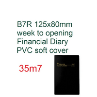 DIARY FINANCIAL YEAR B7R 26/27 35M7.V99-2627 Week To An Opening Black Collins stock due march