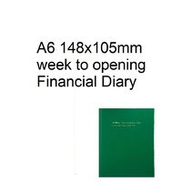 Diary Financial A63 24/25 36M4 A6 Green week to opening Collins 148x105 36M4.P40-2425 stock due late march