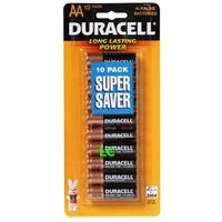 Battery AA 10 Duracell Coppertop - pack 10 