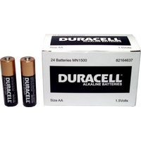 Battery AA 24 Duracell Coppertop box 24 bulk DU02244