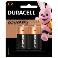 Battery C 2 Duracell Coppertop - pack 2 MN1400B2 DU02302