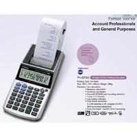 Calculator 12 digit Canon P1-DTS C Printing Portable  takes 57x57 paper if outside machine or 57x38mm if inside machine