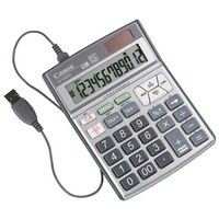 Calculator 12 Digit Canon LS120PC Notebook Compatible