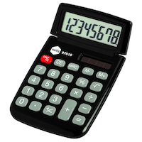 Calculator Marbig Pocket 8 Digit Dual Power Tilt Display 97610