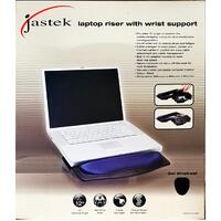 Laptop  Riser Notebook Computer Stand Wrist Support Black 0329160 Jastek