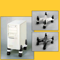 CPU Stand Scissors Style Mobile Black MP64 - each 