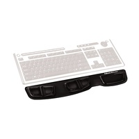 Keyboard Palm Support Black Fellowes 9183201 Gel Cushion