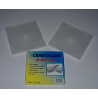 CD Jewel Case flexible clear plastic - pack 5 