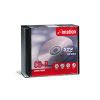CDR 700mb 80 minutes Imation - PACK 5 