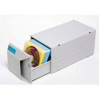 CD Drawer 20 + Lock Kensington 62680 - Each sleeve holds CD and Booklet or 2 CD's.