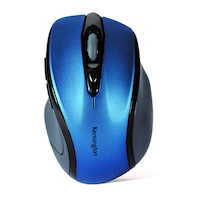 Computer Mouse  Right Handed Mid-size Wireless Kensington Pro Fit #72421 Blue 