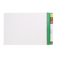 Lateral File Legal White Light Green Avery 42534 Mylar End Box 100