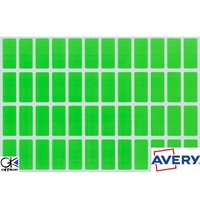 Labels Block Colour Light Green 19x42mm Avery 44543 Pack 240