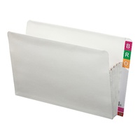 Lateral Notes Concertina Wallet 46718 Avery box 25 White File 85mm Expansion