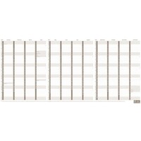 Year Planner 2024 2025 Upward 4702 A4 557x297 fold out  2 sided planner, current year and next year