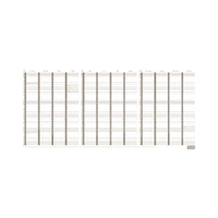 Year Planner 2026 Upward 4702 A4 557x297 fold out  2 sided planner, current year and next year