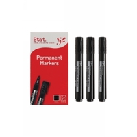 Marker Permanent Bullet Point Black Box 10 JX1501 BLK