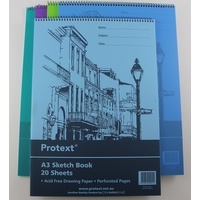 Sketch Book A3 Protext 20 Page NB2045 PACK 10