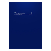  Diary Planner 2027 A4 month to view 51C59 BLUE Colplan Australia 51.C59-27 BLUE