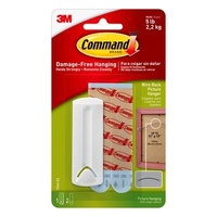 Command Adhesive Picture Hanger 17041 large Wire-Backed 3M ID XA004193547 1x hanger 2x large strip