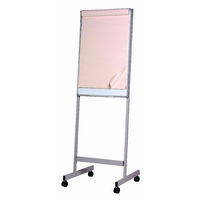 Flipchart Mobile Easel Board magnetic 600x900 Whiteboard VMFC attach your flipchart pad
