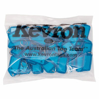 Clicktags ID5 50s Kevron Blue Bag 50 Key Tags