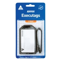Luggage Tags ID24BP Kevron Executag 2x Luggage Labels Carded 