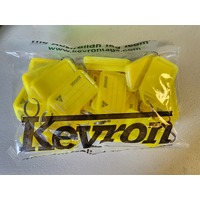 Giant KeyTags ID30 Size 74x38mm Yellow bag 25 ID30 BG25/YELLOW