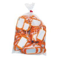 JUMBO Key Tag Kevron ID10 Orange Bag 50 Tag size: 95x56mm ID10ORG50