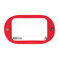 JUMBO Key Tag Kevron ID10 Red Bag 50 TAG SIZE: 95 x 56mm ID10RED50