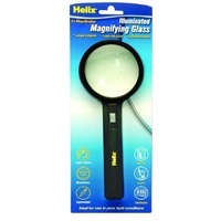 Magnifying Glass 75mm Helix Illuminated - each 